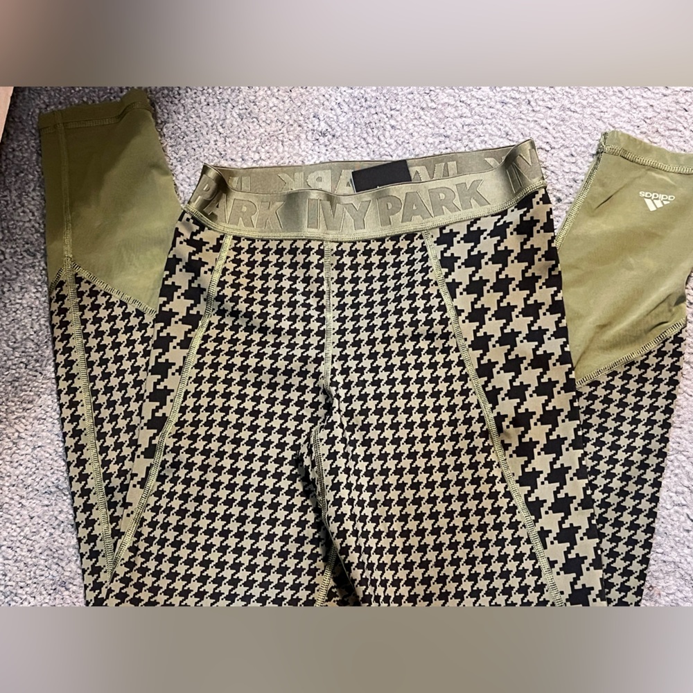 IVY PARK Girls Olive Green Leggings